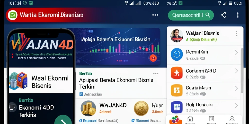 Tampilan antarmuka WAJAN4D yang modern dan informatif.
