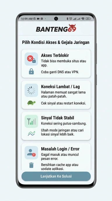 Tampilan link alternatif banteng69
